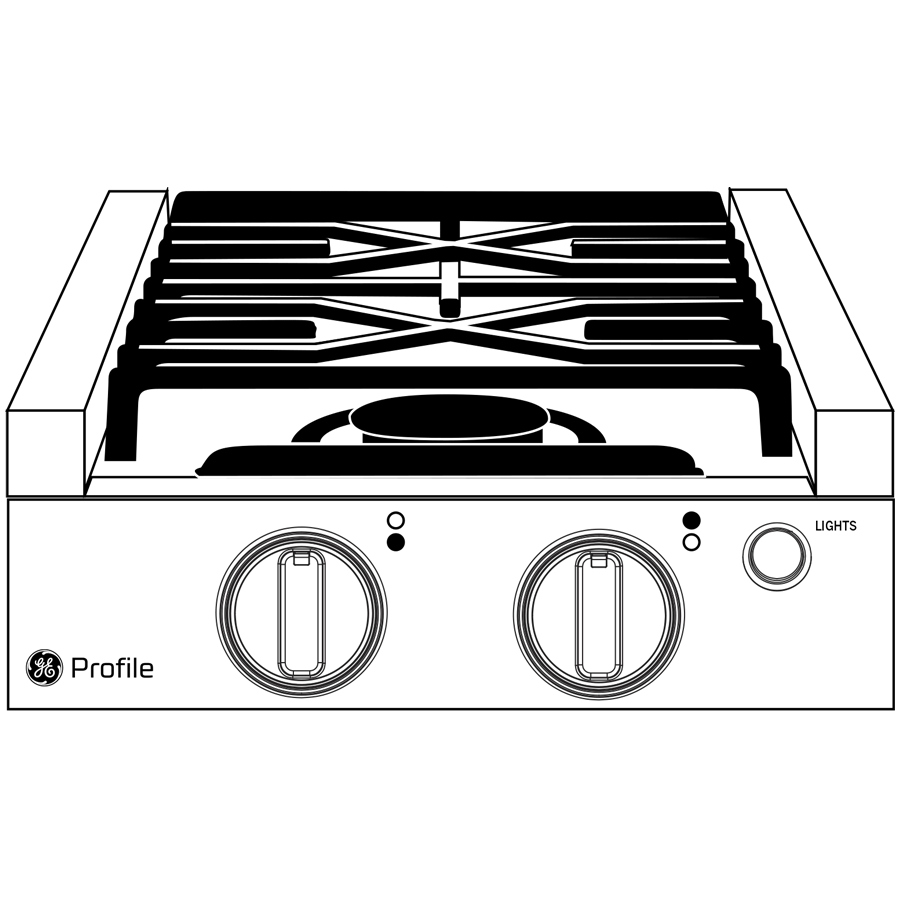 GE Profile™ 12" Rangetop