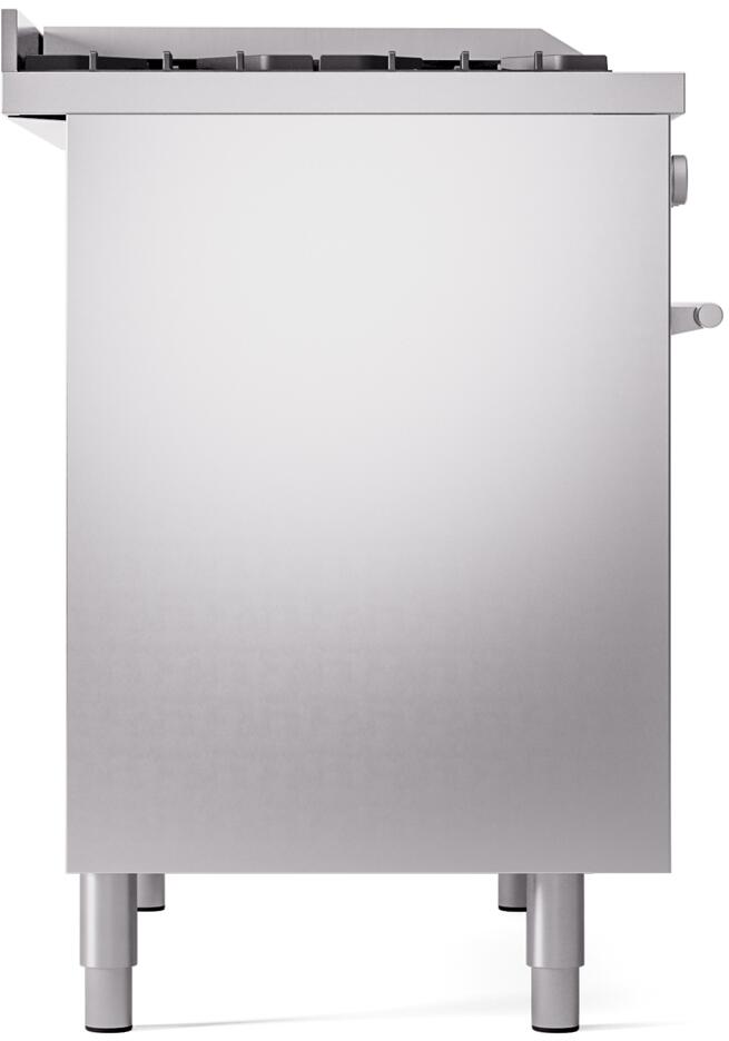 Professional Plus II 40 Inch Dual Fuel Liquid Propane Freestanding Range in Stainless Steel with Trim