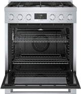 800 Series Gas Freestanding Range 30" Stainless Steel