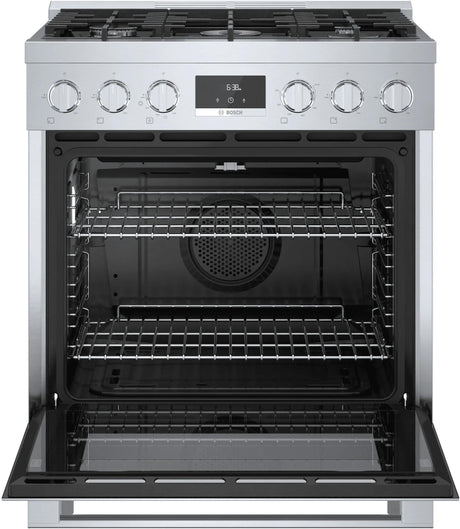 800 Series Gas Freestanding Range 30" Stainless Steel