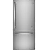 GE® ENERGY STAR® 21.0 Cu. Ft. Bottom-Freezer Refrigerator