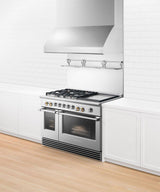 Dual Fuel Range, 48", 5 Burners with Griddle, LPG
