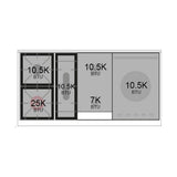 ILVE UN48FSNMPMGP Nostalgie II Noblesse 48 inch Dual Fuel Range (5 Sealed Burners + Griddle + French Top, Natural Gas, Triple Glass Door, Graphite Matte, Copper)
