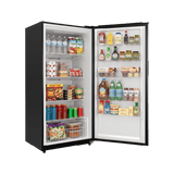Element 32.7 inch, 20.2 cu. ft. Convertible Upright Freezer - Stainless Steel, ENERGY STAR (EXUF20CEES)