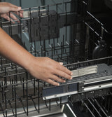 GE® Stainless Steel Interior Dishwasher with Hidden Controls