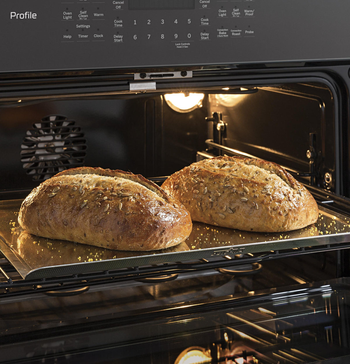 GE Profile™ 30" Built-In Twin Flex Convection Wall Oven