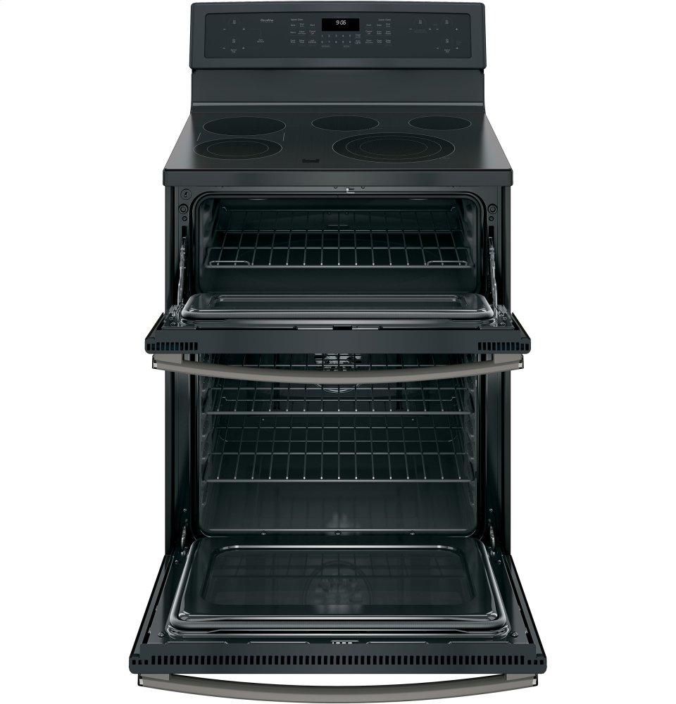 GE Profile™ 30" Free-Standing Electric Double Oven Convection Range