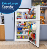 GE 19 Cu. Ft. Garage Ready Top-Freezer Refrigerator