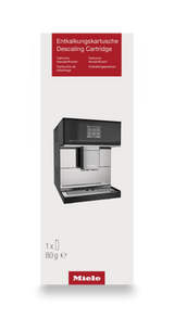 Descaling cartridge - for automatic descaling of Miele coffee machines.