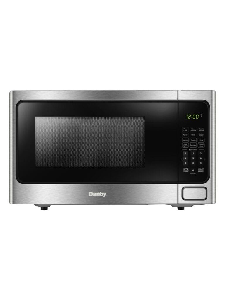 Danby Designer 1.1 cu. ft. Countertop Microwave in Stainless Steel