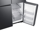 29 cu. ft. Smart 4-Door Flex™ Refrigerator with Beverage Center and Dual Ice Maker in Black Stainless Steel