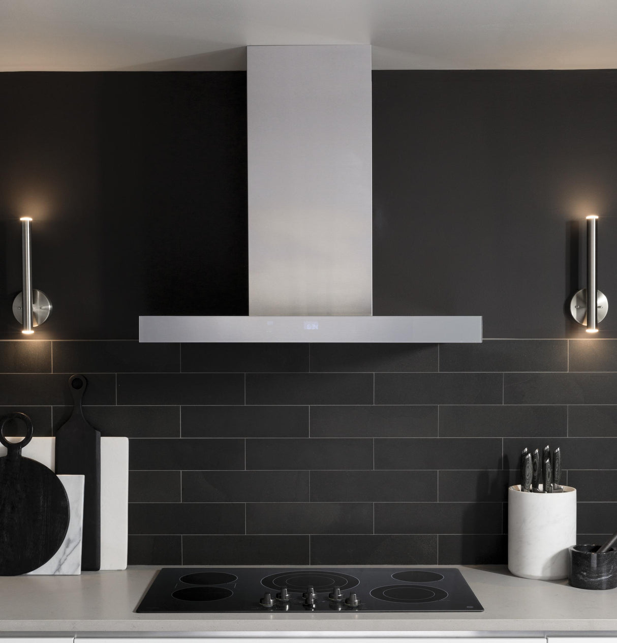 36" Smart Designer Wall Mount Hood w/ Perimeter Venting