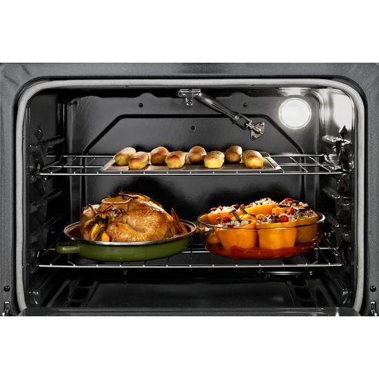Whirlpool® 5.0 Cu. Ft. Freestanding Gas Range with AccuBake® Temperature Management System - Biscuit-on-Biscuit