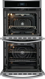 27" Double Electric Wall Oven with Total Convection