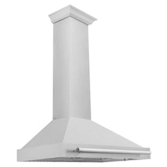 ZLINE 36 in. Convertible Fingerprint Resistant DuraSnow Stainless Steel Range Hood with Stainless Steel Handle (KB4SNX-36) [Color: DuraSnow Stainless Steel]