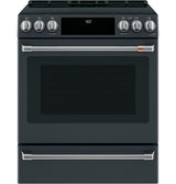 Café™ 30" Smart Slide-In, Front-Control, Induction and Convection Range with Warming Drawer