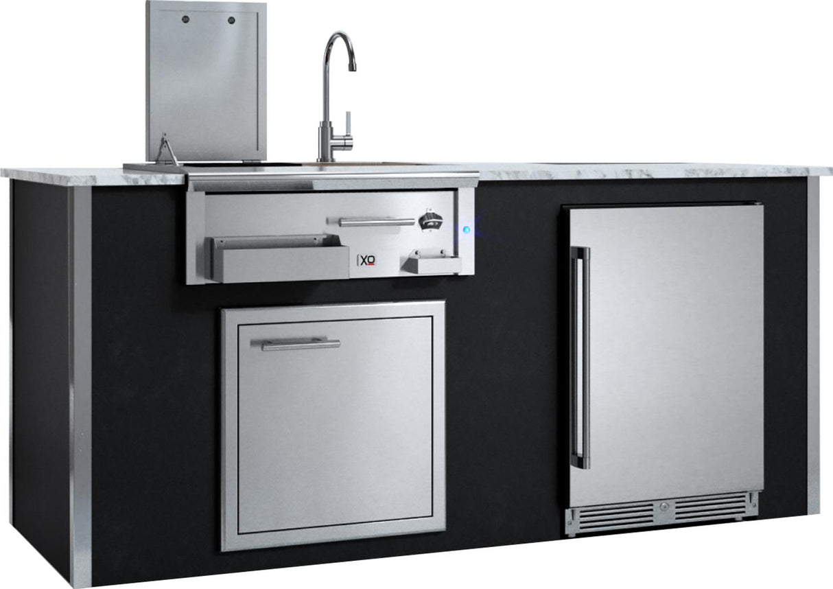 Factory Assembled, Appliance Ready Designer Island