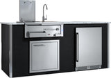 Factory Assembled, Appliance Ready Designer Island
