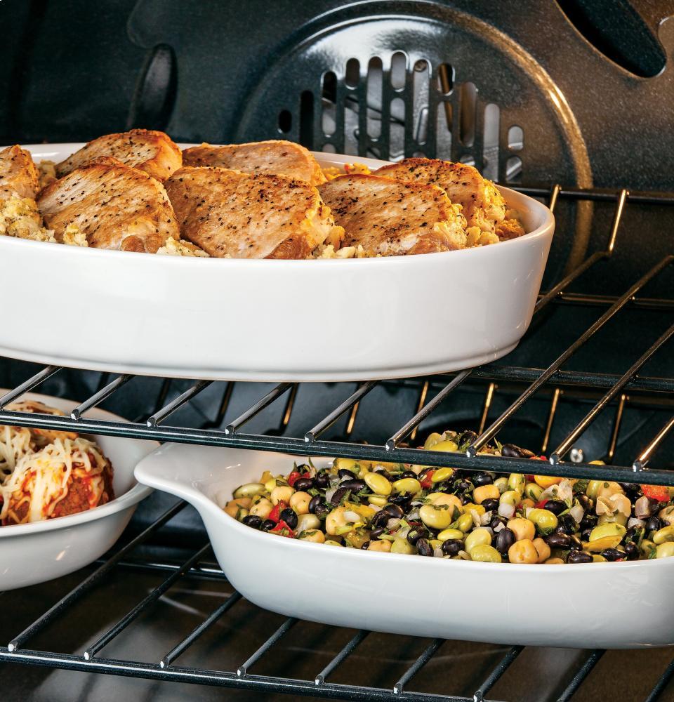 GE® 30" Free-Standing Gas Convection Range