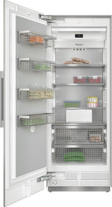 F 2812 SF Stainless steel/CleanSteel - MasterCool™ freezer For high-end design and technology on a large scale.