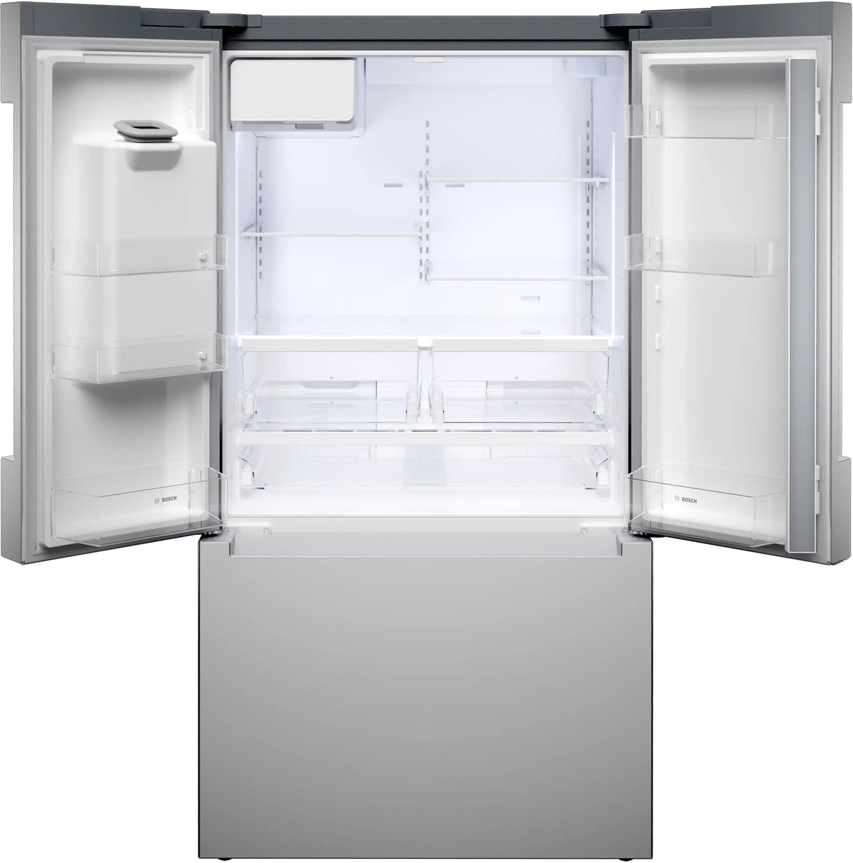 100 Series French Door Bottom Mount Refrigerator 36" Stainless steel (with anti-fingerprint), Total No Frost