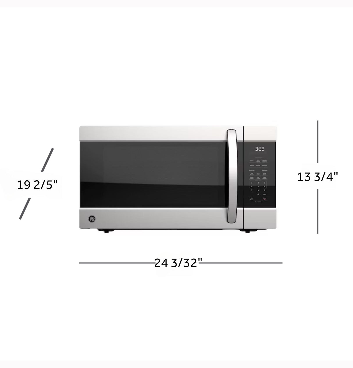 GE® 2.2 Cu. Ft. Capacity Countertop Microwave Oven
