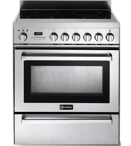 Stainless Steel 30" Self-Cleaning INDUCTION Top Range