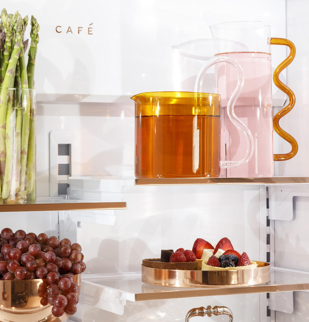 CAFE™ 36" Panel-Ready Integrated Bottom-Freezer Refrigerator - Left Swing