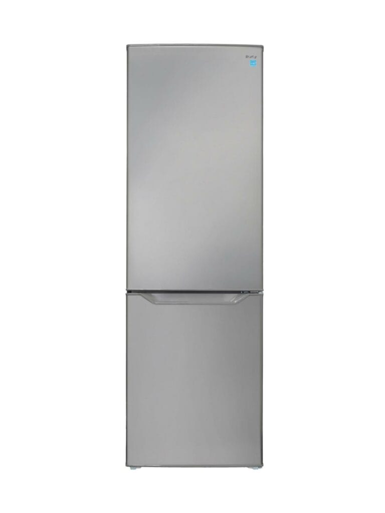 Danby 10.3 cu. ft. Bottom Mount Apartment Size Fridge in Stainless Steel Look