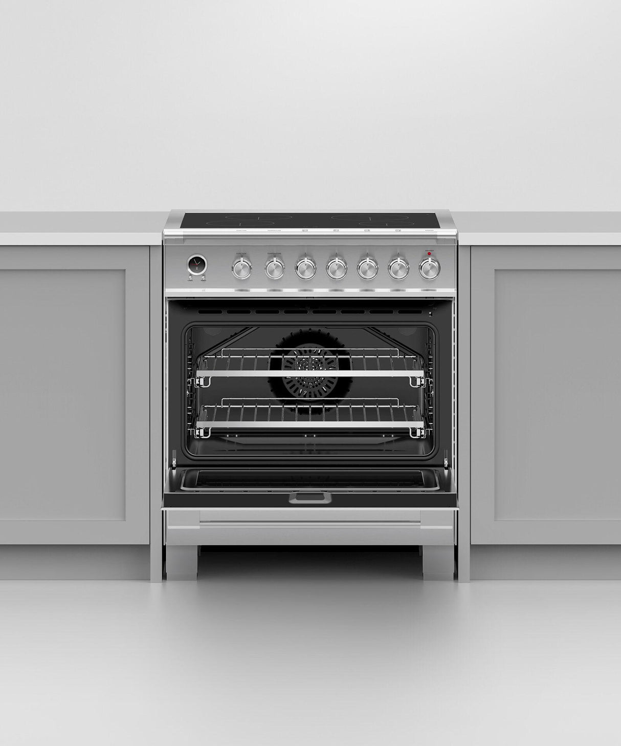 30" Series 9 Classic 4 Zone Induction Self-Cleaning Range