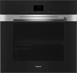 H 7680 BP Clean Touch Steel - 30 Inch Convection Oven in a perfectly combinable design with food probe and automatic programs.