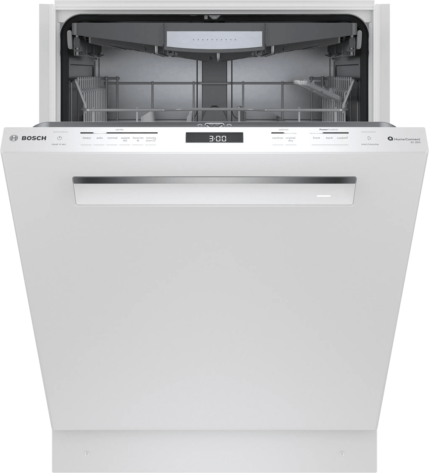 800 Series Dishwasher 24" White