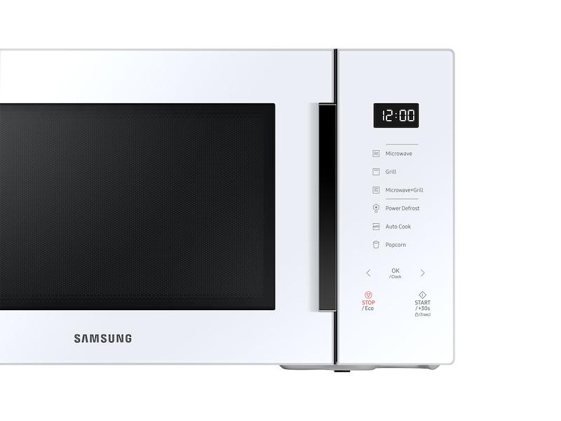 1.1 cu. Ft. Countertop Microwave with Grilling Element in White