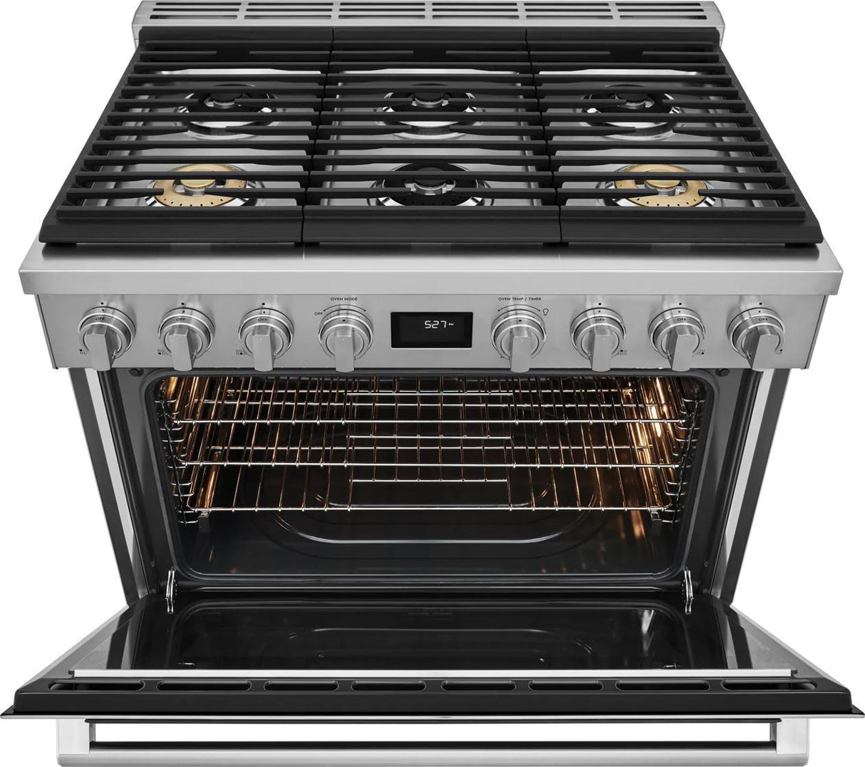 36" Dual-Fuel Freestanding Range