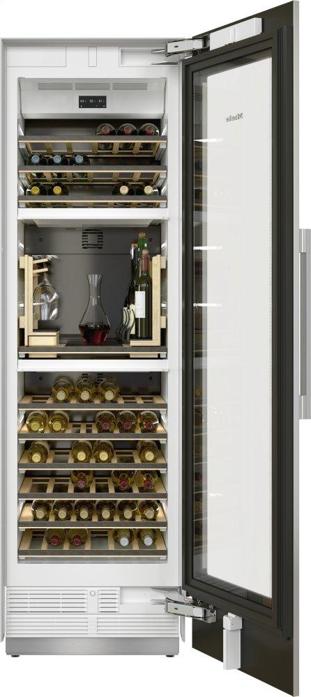 KWT 2662 SFS Stainless steel/CleanSteel - MasterCool Wine Conditioning Unit For high-end design and technology on a large scale.