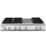 GE Monogram® 48" Professional Gas Cooktop with 6 Burners and Grill (Liquid Propane)