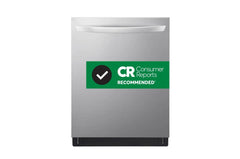 24-Inch QuadWash® Top Control Dishwasher - Stainless Steel