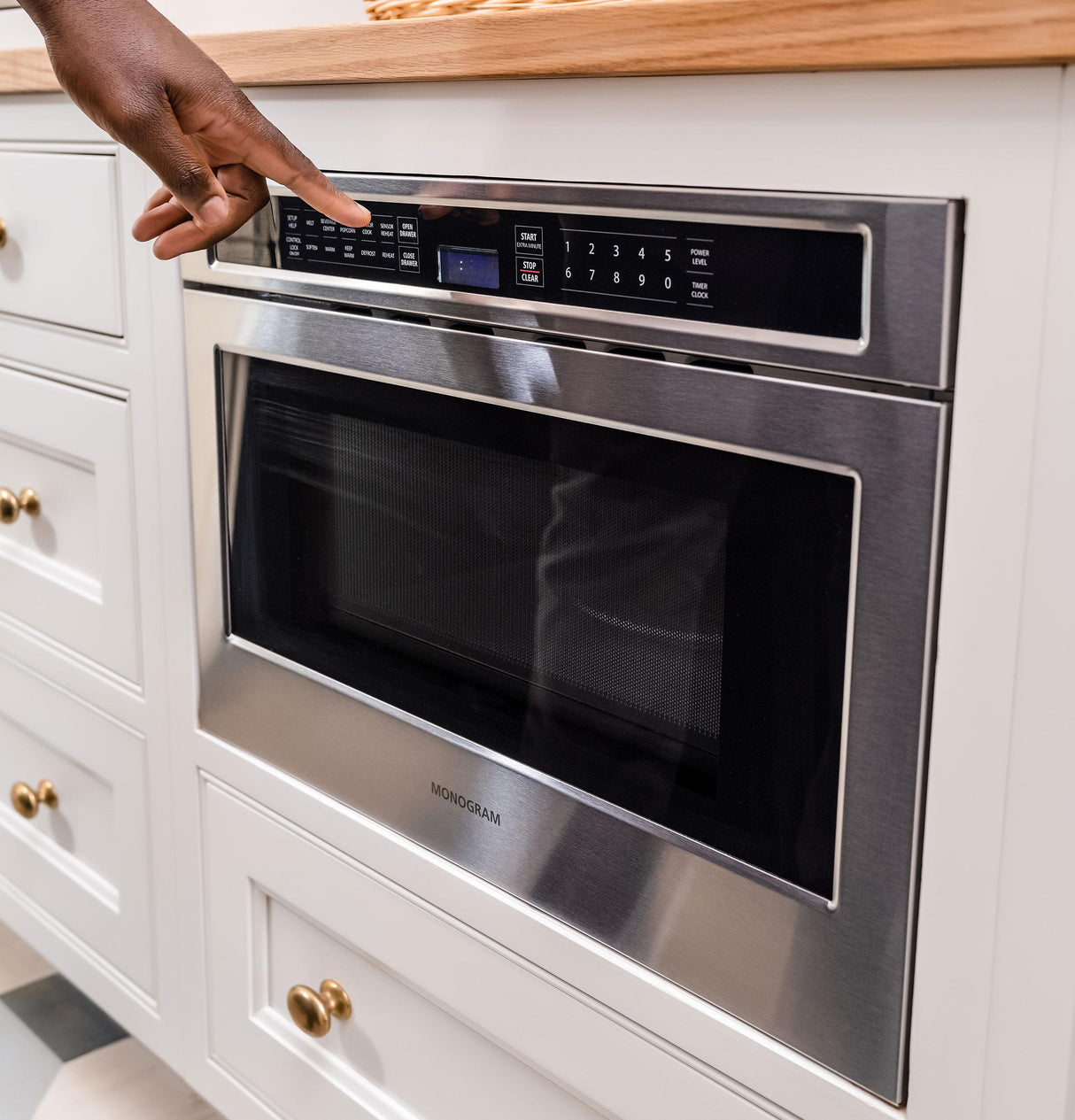 Monogram 1.2 Cu. Ft. Drawer Microwave