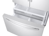 23 cu. ft. 3-Door French Door, Counter Depth Refrigerator with CoolSelect Pantry™ in White