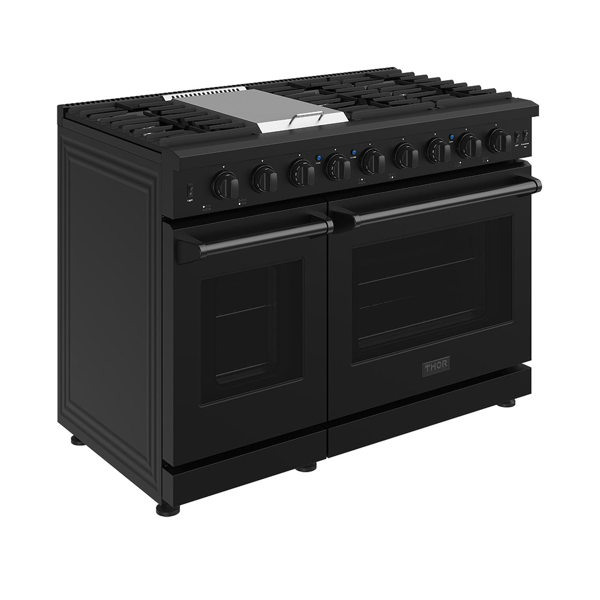 48 Inch Professional Liquid Propane Range In Black