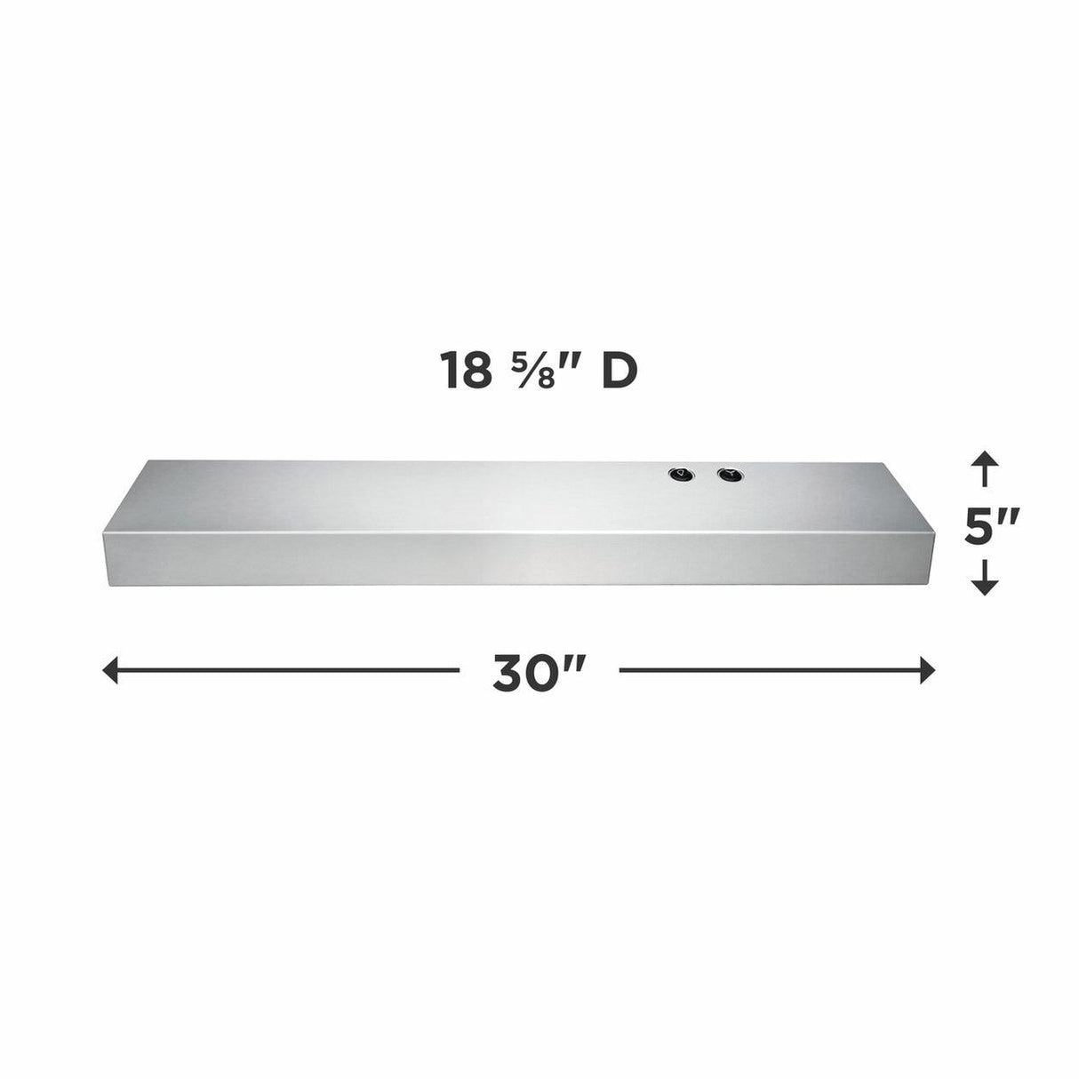 30" Overhead Range Hood