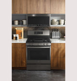GE Profile™ Smart 30" Free-Standing Self Clean Gas Range with No Preheat Air Fry