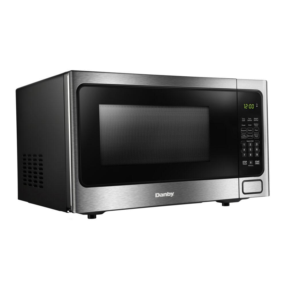 Danby Designer 1.1 cu. ft. Countertop Microwave in Stainless Steel