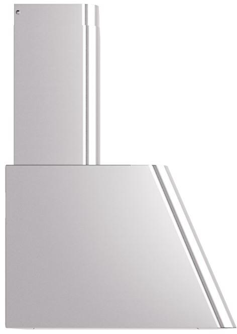 Nostalgie 40 Inch Stainless Steel Wall Mount Convertible Range Hood
