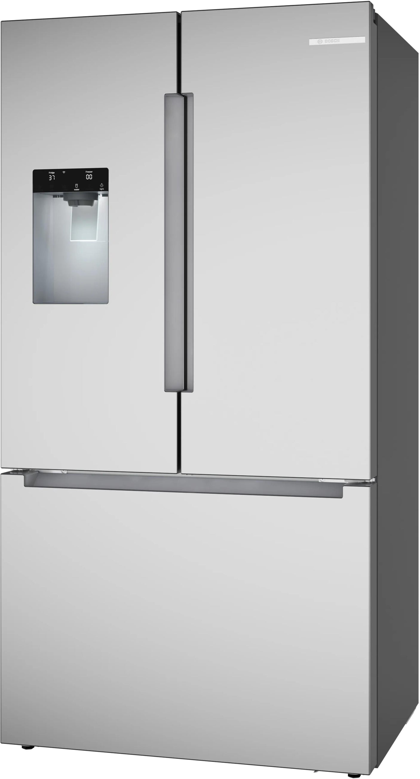 100 Series French Door Bottom Mount Refrigerator 36" Stainless steel (with anti-fingerprint), Total No Frost