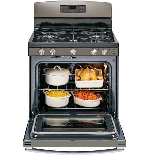 GE® 30" Free-Standing Gas Convection Range