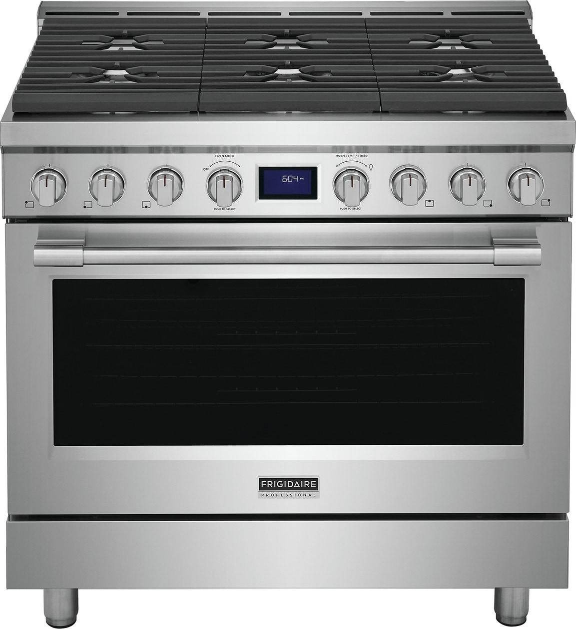 36" Front Control Freestanding Gas Range