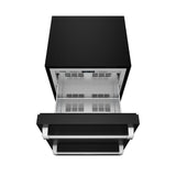 24 Inch Undercounter Built-in / Freestanding Drawer Freezer - Black/stainless Steel  Gordon Ramsay Series