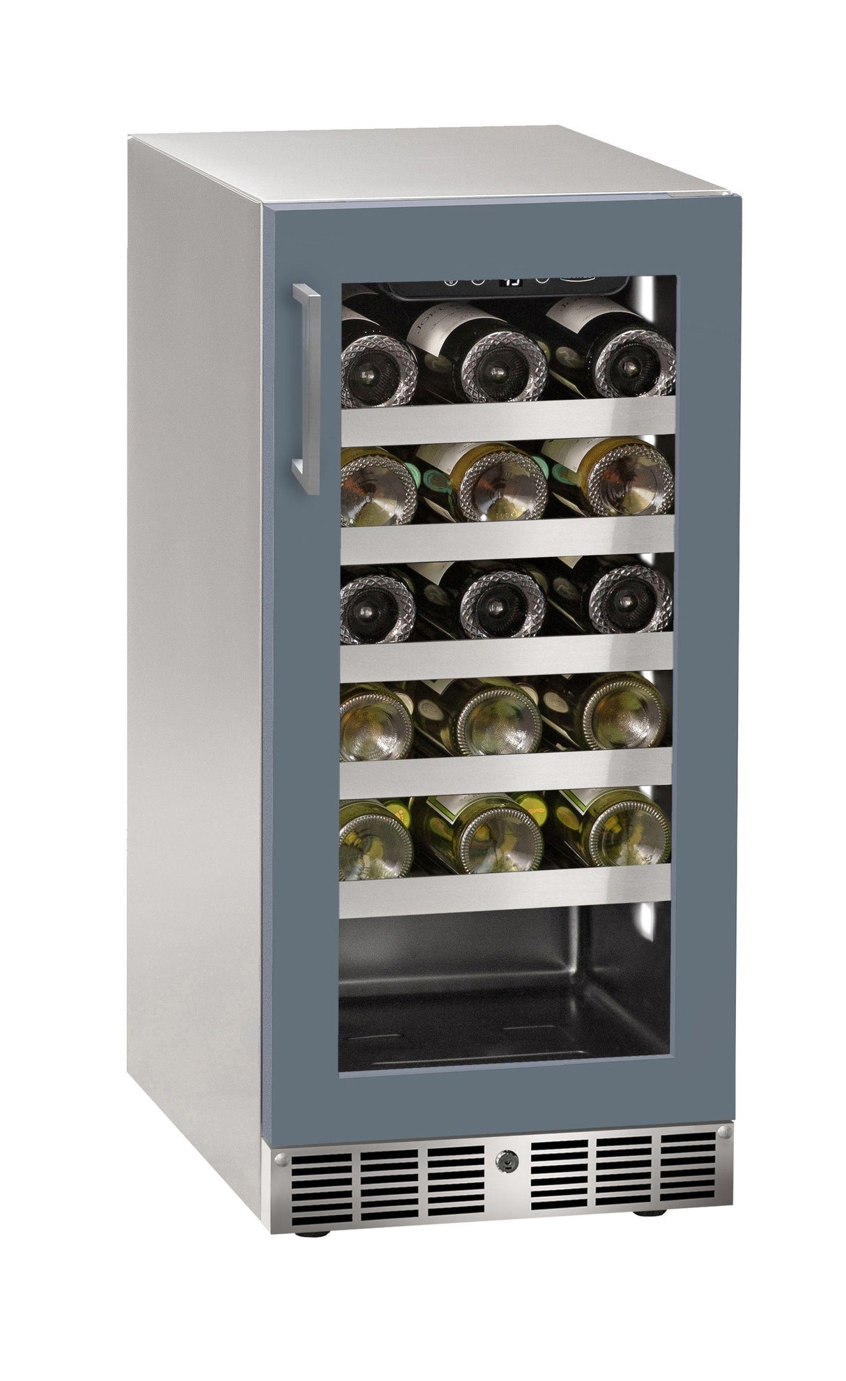 15 inch Wine Refrigerator with Door Style - Panel Ready Frame Glass