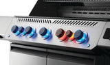 Prestige 665 Connected RSIB with Infrared Side and Rear Burner , Natural Gas, Stainless Steel